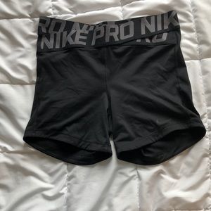 Nike Pro High Waisted Biker Shorts